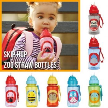 Поильник с трубочкой Skip Hop Zoo Straw Bottle